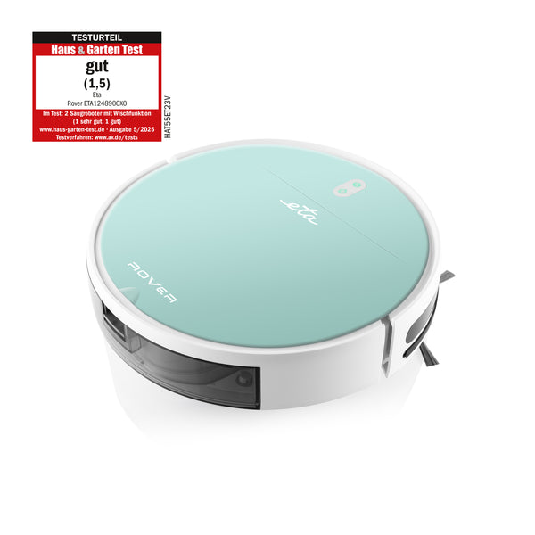 Robotski sesalnik ETA Rover 1248 90020 mentolová barva